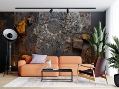 DARK SERİSİ 1028 - YIRTILMAZ DUVAR KAĞIDI VE POSTERİ
