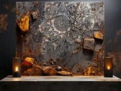 DARK SERİSİ 1028 - YIRTILMAZ DUVAR KAĞIDI VE POSTERİ