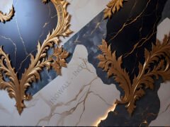 GOLD-G-1006 - YIRTILMAZ DUVAR KAĞIDI VE POSTER