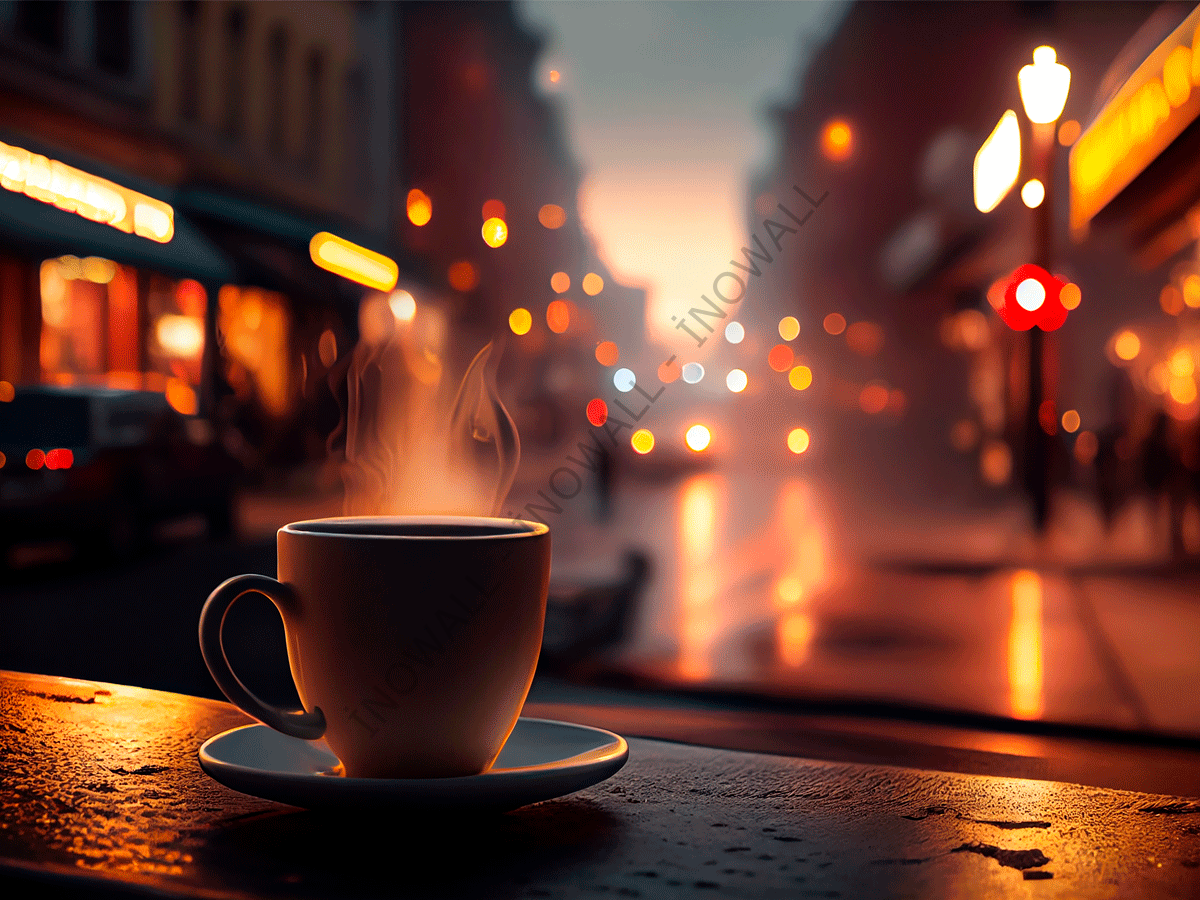 COFFE-6007 - YIRTILMAZ DUVAR KAĞIDI VE POSTER